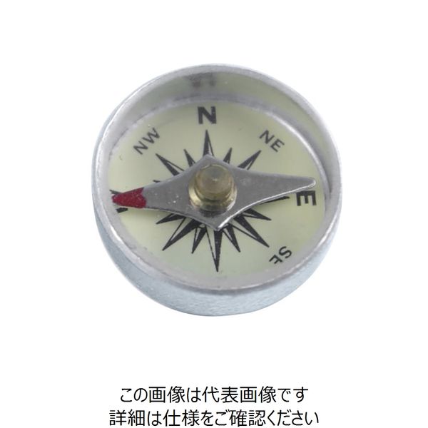 ナリカ 方位磁針（ハトメ形） B 15mm （50個） B10-3621 1セット（50個
