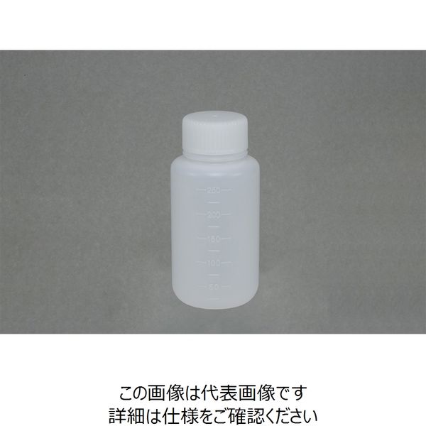 ナリカ 広口試薬びん （白色） 1L ポリ S75-2065-06 1セット（25個
