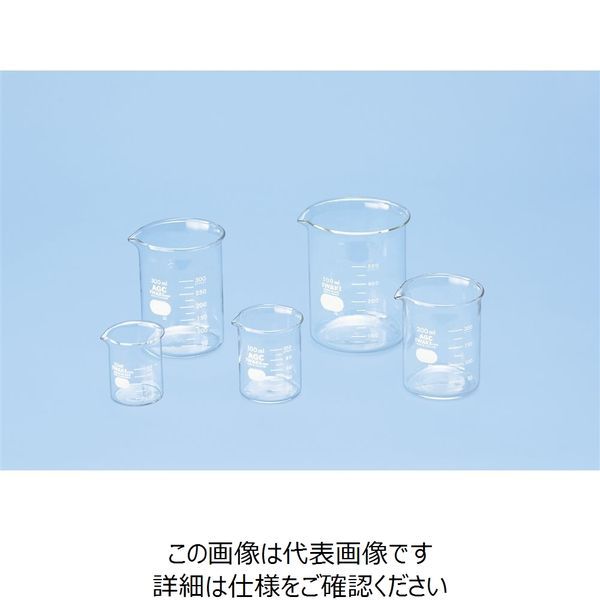 AGCテクノグラス ビーカー (IWAKI) 500mL 1個 S75-1001-05 1セット(6個)（直送品）
