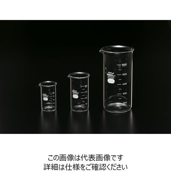 AGCテクノグラス トールビーカー(IWAKI) 1，000mL 1個 S75-1004-05 1セット(2個)（直送品）