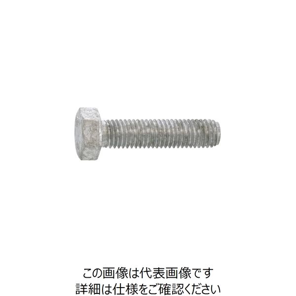 SUNCO ドブ 鉄 六角ボルト 全ネジ 輸入 12X40 （100本入） B0-00-UP00-0120-0400-12 253-6873（直送品）