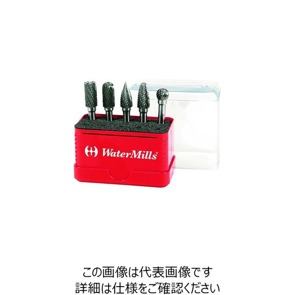 ウォーターミルズ WMノンコート超硬ロータリーバーセット 6mm軸