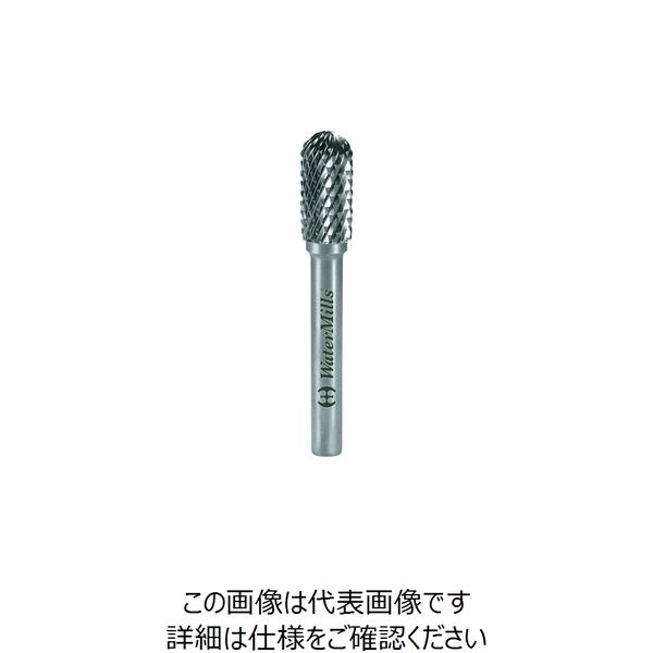 ノガ・ウォーターズ ウォーターミルズ WMノンコート超硬ロータリーバー タイプC φ3x14mm、3mm軸 WMC3030L1443 1本（直送品）