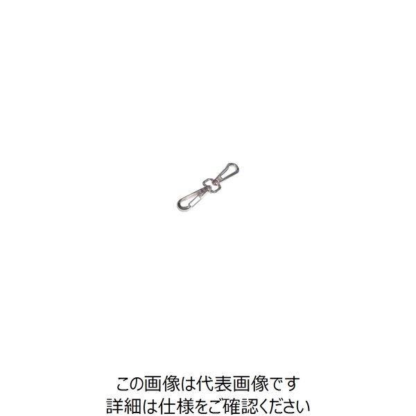 水本機械製作所 水本 ステンレス スイベルダブルフック 線径4mm長さ112mm WF-1 1個 849-3158（直送品）