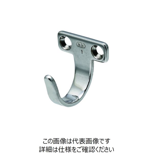 水本機械製作所 水本 ステンレス シートフックD型 YFD-3 1個 113-4580（直送品）