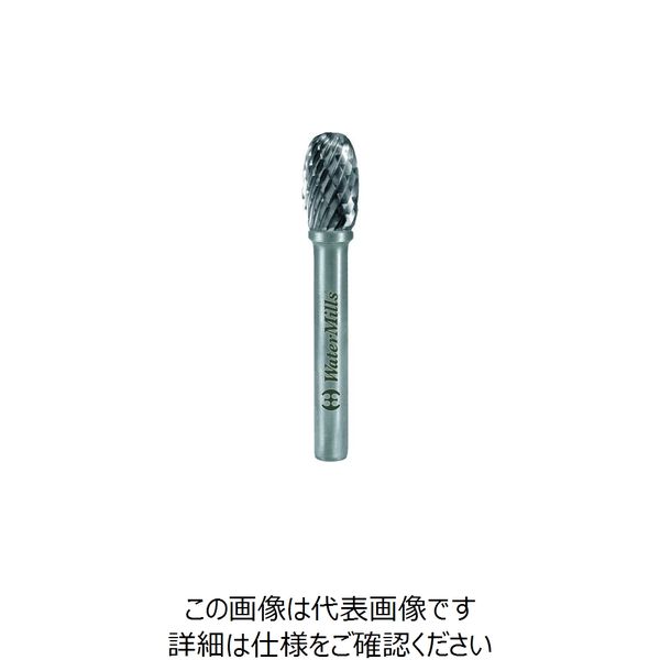 ノガ・ウォーターズ ウォーターミルズ WMノンコート超硬ロータリーバー タイプE φ3x7mm、3mm軸 WME3030L0737 1本（直送品）