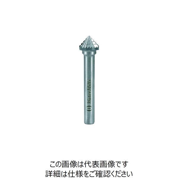 ノガ・ウォーターズ ウォーターミルズ WMノンコート超硬ロータリーバー タイプK φ3x3mm、3mm軸 WMK3030L0338 1本（直送品）