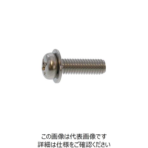 ファスニング J 3カーB 鉄（+）ナベ P＝1（JIS W組込） 3 X 4 100000010030004004 1箱（1800個）（直送品） 6,831円