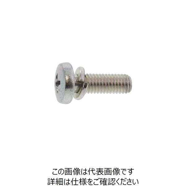 ファスニング J 3カ-W 鉄(+)バインド P=2(SW組込) 4 X 12 100004020040012003 1箱(1200個)（直送品）