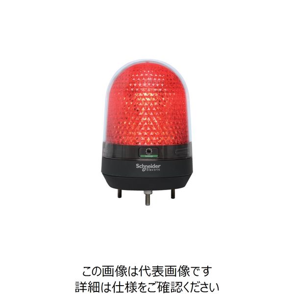 シュナイダーエレクトリック シュナイダー 赤 φ100 LED表示灯 AC100ー230V XVR3M04 1個 856-8029（直送品）