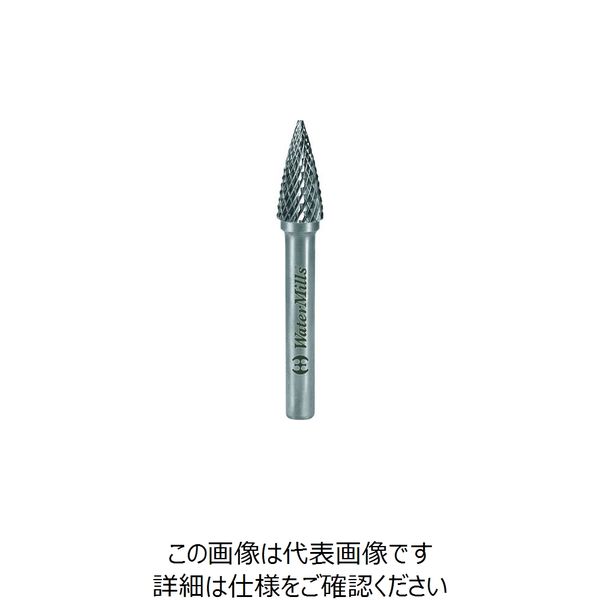 ノガ・ウォーターズ ウォーターミルズ WMノンコート超硬ロータリーバー タイプG φ3x13mm、3mm軸 WMG3030L1338 1本（直送品）