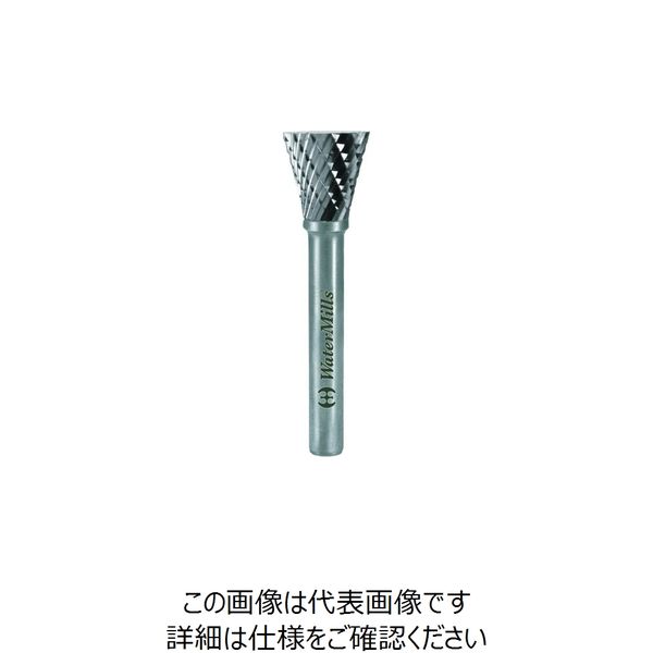 ノガ・ウォーターズ ウォーターミルズ WMノンコート超硬ロータリーバー タイプN φ12x13、6mm軸 WMN6120L1353 1本（直送品）