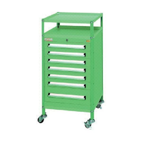 大阪製罐 OS ミゼットワゴン 間口422×奥行411×高さ834mm WM8 1台 134-3585（直送品）