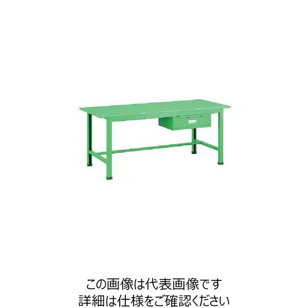 大阪製罐 OS 軽量作業台 奥行750×間口1800×高さ750mm WKS1873 1台 136-7407（直送品）