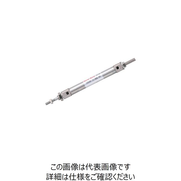 ニューエラー 引側ストローク調整機構付シリンダΦ16ストローク40mmマグネット・スイッチ付 CS03R-16-NDE-40-ZC253A1 1個（直送品） 13,784円