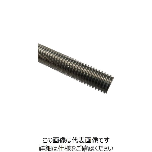 コノエ 寸切ボルト SUS304 1/2×80 ZB-SUS-W11280 1セット(10本) 241-4659（直送品）