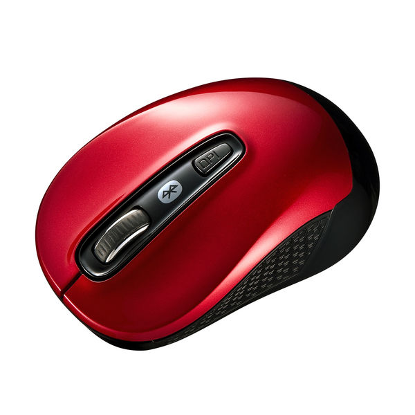 サンワサプライ Bluetooth5.0 ブルーLEDマウス（レッド） MA-BTBL29RN 1個