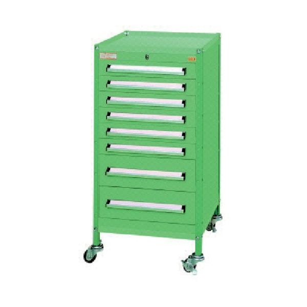 大阪製罐 OS ミゼットワゴン 間口422×奥行411×高さ834mm WM10 1台 134-3641（直送品）