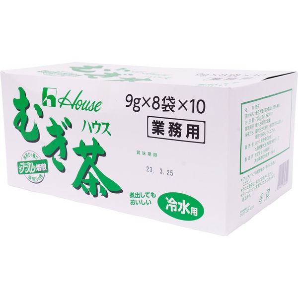 業務用むぎ茶（冷水用） 89609 80パック 4902402896099 1ケース（3箱入