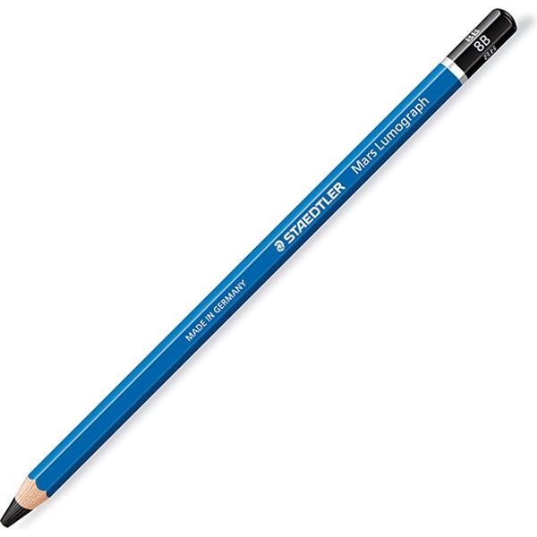 ステッドラー マルス　ルモグラフ　高級鉛筆　８Ｂ 100-8B 12本（直送品）