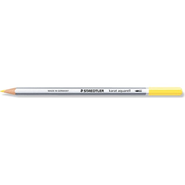 ステッドラー カラト　アクェレル　水彩色鉛筆　ライトイエロー 125-10 6本（直送品）