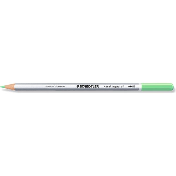 ステッドラー カラト　アクェレル　水彩色鉛筆　ペールグリーン 125-550 6本（直送品）