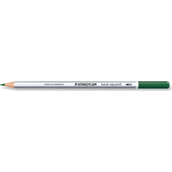 ステッドラー カラト　アクェレル　水彩色鉛筆　グリーンアース 125-55 6本（直送品）