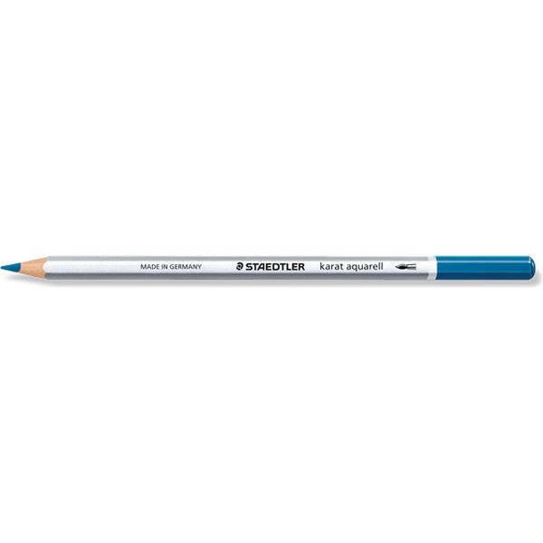 ステッドラー カラト　アクェレル　水彩色鉛筆　デルフトブルー 125-63 6本（直送品）