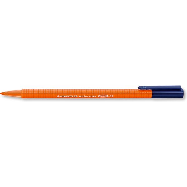 ステッドラー トリプラス　カラーペン　オレンジ 323-4 10本（直送品）
