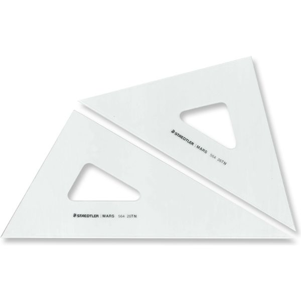 ステッドラー マルス 製図用三角定規 26cm 564 26 TN 1本
