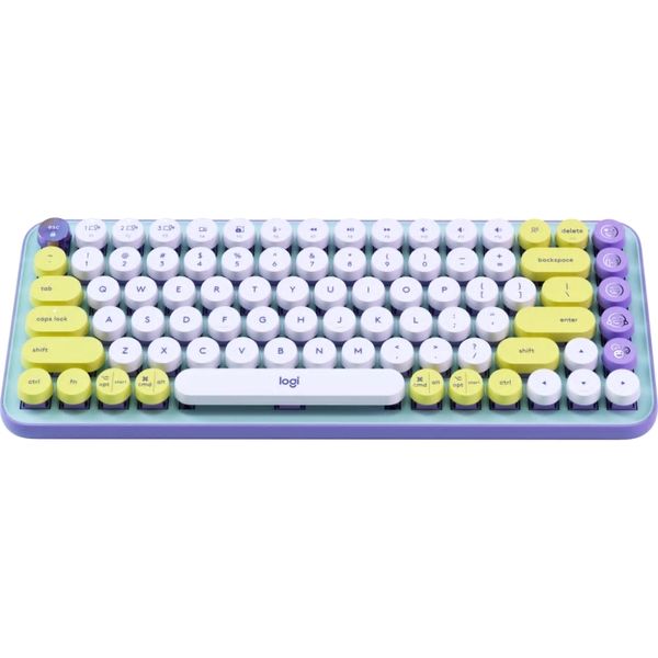 ロジクール POP KEYS メカニカルワイヤレスキーボード パープル K730PL 1個（直送品）