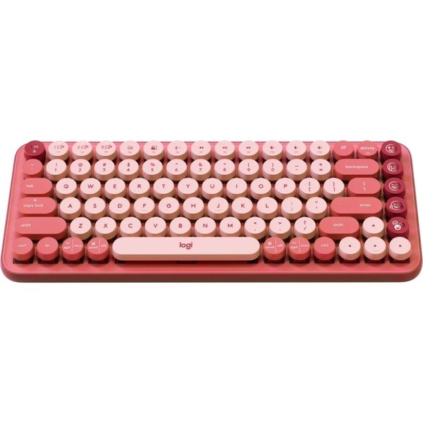 ロジクール POP KEYS K730RO メカニカル ワイヤレス キーボード ローズ 