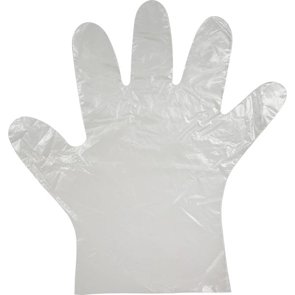 【ポリエチレン手袋】 三和 ポリエチレン手袋(自動包装タイプ) HDPEGL-1 透明 1セット（1000枚：100枚入×10）