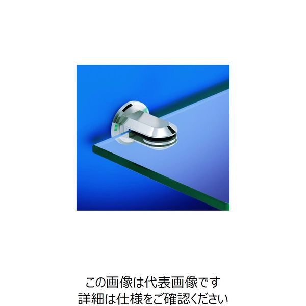 スガツネ工業 (120031004)ZLー2203/ステンレス鋼製ガラスクランプ ZL-2203 1個 225-7983（直送品）