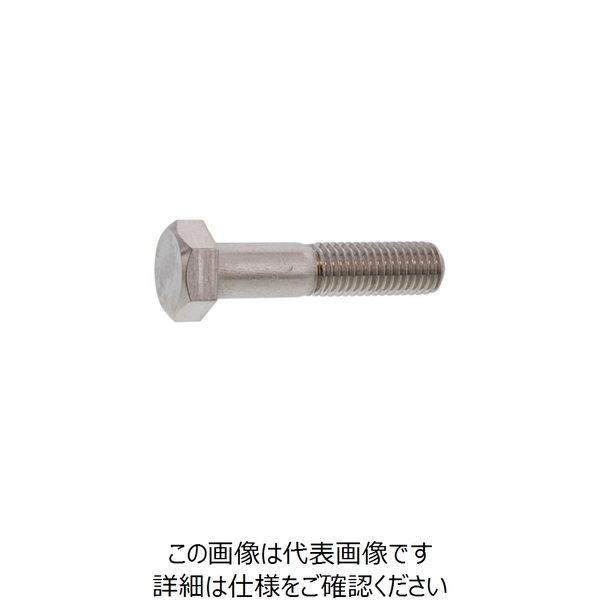 SUNCO SUS304 六角ボルト 半ネジ(HSK 14×50 (50本入) B0-02-0H1P-0140-0500-00 1箱(50本)（直送品）