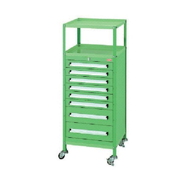 大阪製罐 OS ミゼットワゴン 間口422×奥行411×高さ1053mm WM10H 1台 134-3654（直送品）