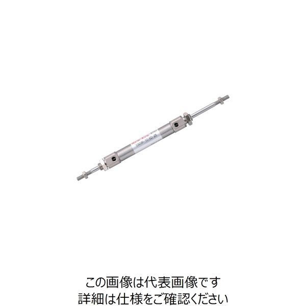 ニューエラー 両ロッドシリンダ シリンダ内径Φ16 マグネット無しストローク55mm CA03R-16-ED-55 1個 234-8631（直送品）