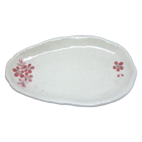 美濃陶苑 桜デザート皿55-5-5 5個組 55-5-5 1セット(5個組)（直送品