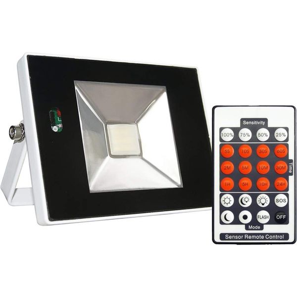 富士倉 LEDセンサーライト リモコン付 SR-10 073894（直送品