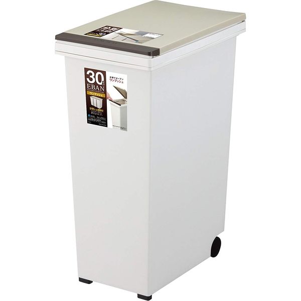 アスベル ダストボックス エバンペール30L （プッシュフタ） 6362 2個（直送品）