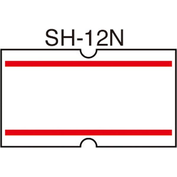 ニチバン ラベラーSHO-HANラベル SH-12N 100個（直送品）