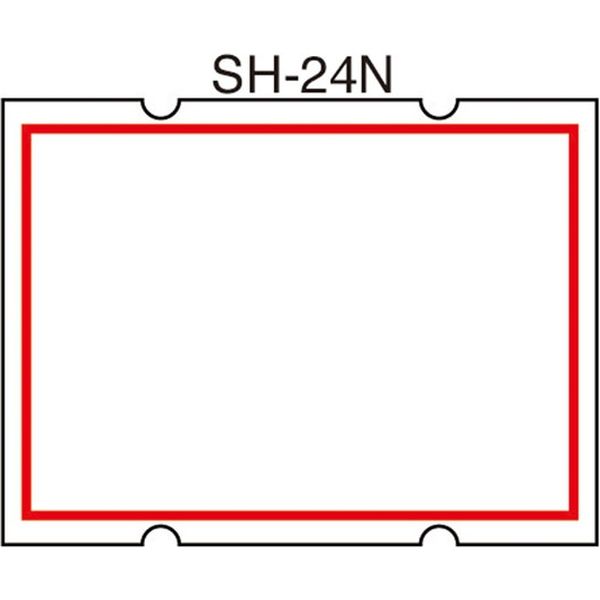 ニチバン ラベラーSHO-HANラベル SH-24N 100個（直送品）
