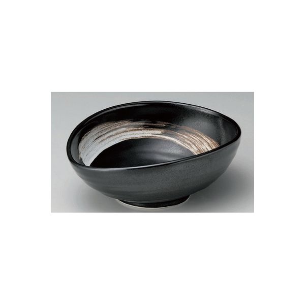 アースモス 美濃焼 楕円鉢 たまごそばハケ80鉢 （2個入）（直送品）