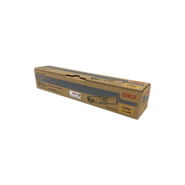 沖データ 純正 トナーカートリッジ TC-C4AY1 イエロー　1個（わけあり品）
