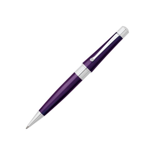 クロス 【ギフト包装品】ベバリーディープパープル ボールペン AT0492-7（直送品）