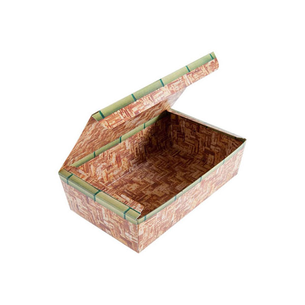 松本 竹皮紙容器 PTAY-197HU 6380 300枚（50×6）（直送品）