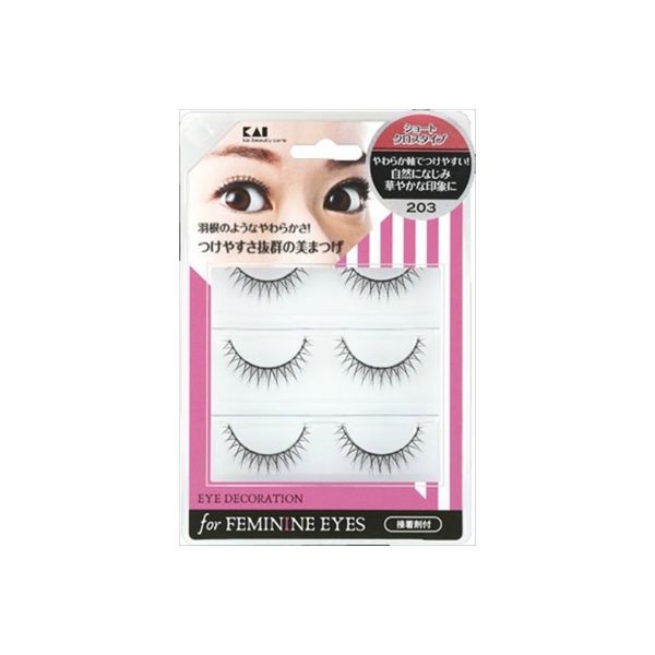 貝印 アイデコ feminine 203 4901601273342 1セット（6個）（直送品）