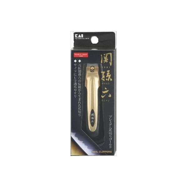 貝印 HC1843 関孫六 ツメキリType101 ゴールド 4901601278989 1