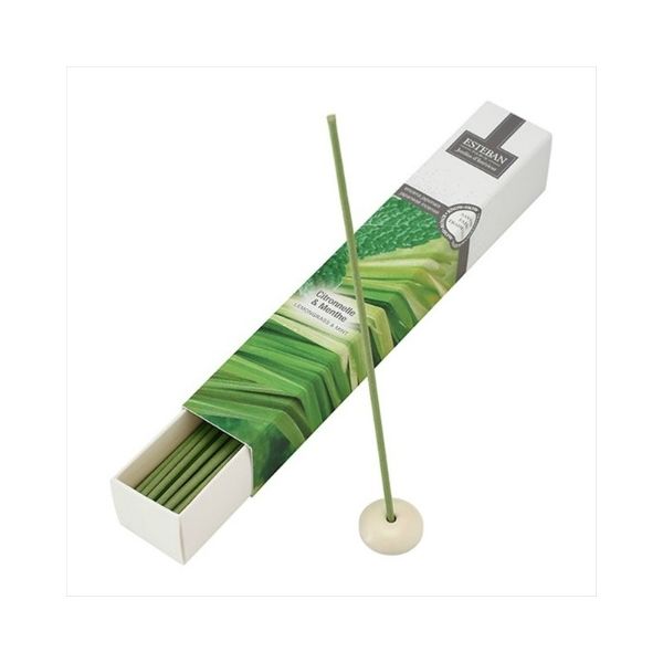 日本香堂 インテリアガーデン レモングラス＆ミント お香40本 4902125988903 1セット（240本：40本×6）（直送品）