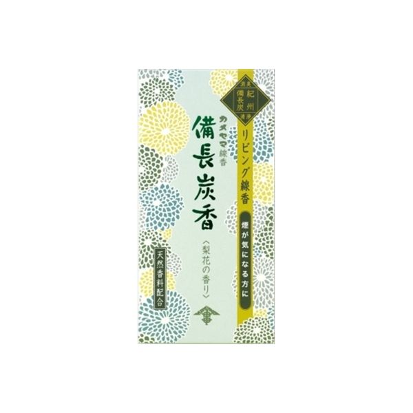 カメヤマ 花げしき備長炭香梨花の香り 4901435209395 1セット（5個）（直送品）